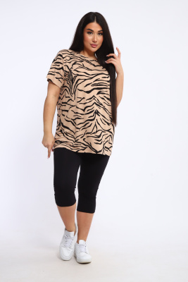 Костюм женский КБЖЖ0050Д1 капучино